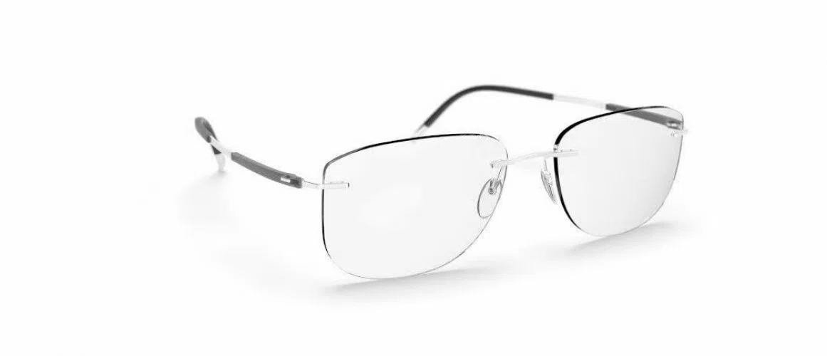 Silhouette Titan Dynamics Contour Demo Rimless 5540 Eyeglasses - view 65